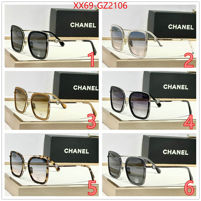 Glasses-Chanel online ID: GZ2106 $: 69USD