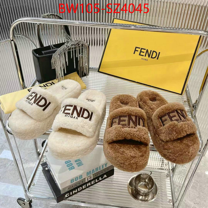 Women Shoes-Fendi highest quality replica ID: SZ4045 $: 105USD