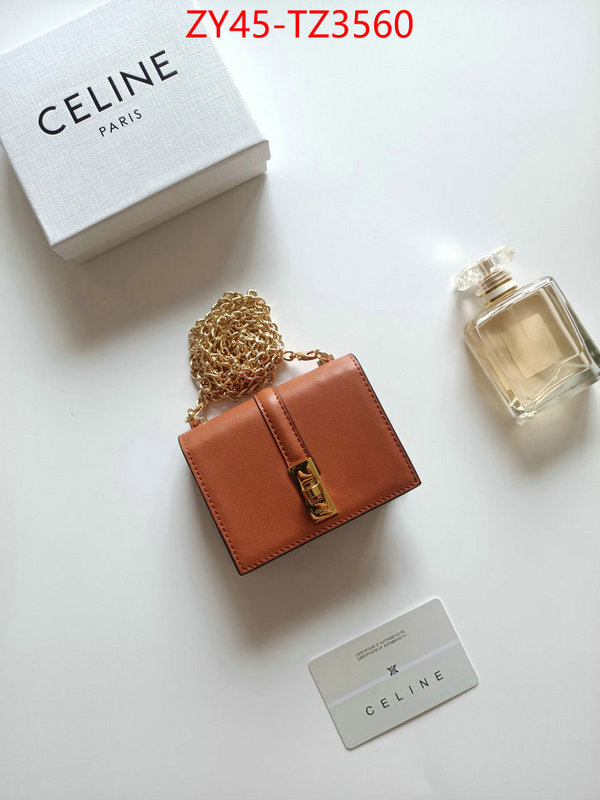 CELINE Bags(4A)-Wallet highest product quality ID: TZ3560 $: 45USD,