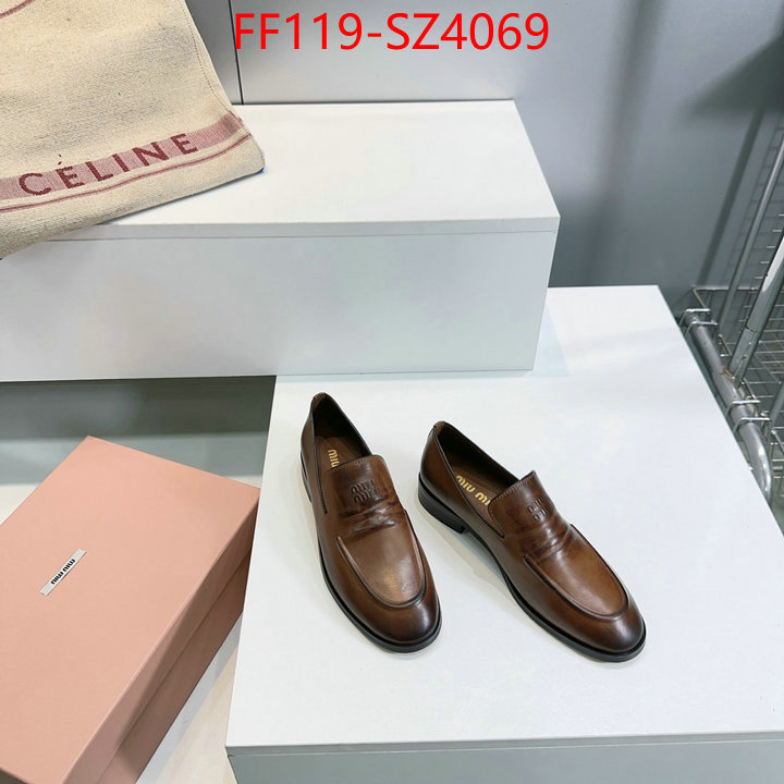 Women Shoes-Miu Miu 2024 replica wholesale cheap sales online ID: SZ4069 $: 119USD