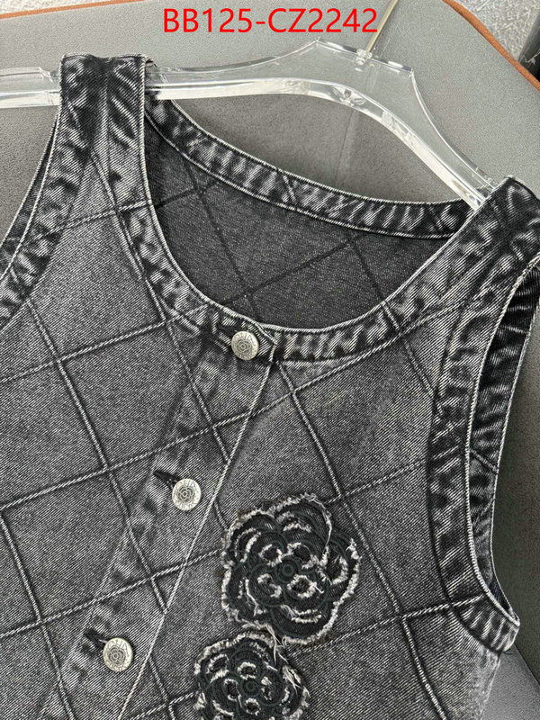 Clothing-Chanel high quality replica ID: CZ2242 $: 125USD