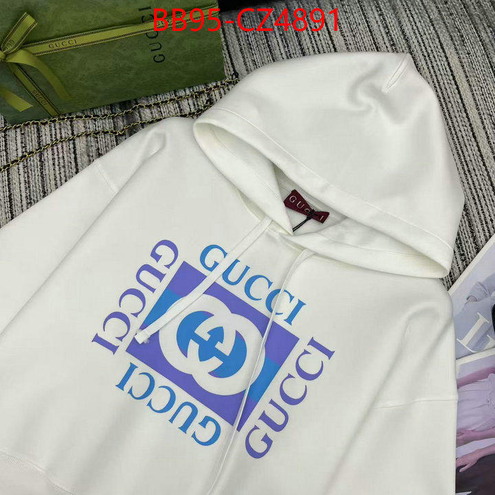 Clothing-Gucci high-end designer ID: CZ4891 $: 95USD