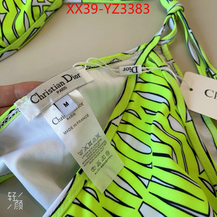 Swimsuit-Dior cheap wholesale ID: YZ3383 $: 39USD