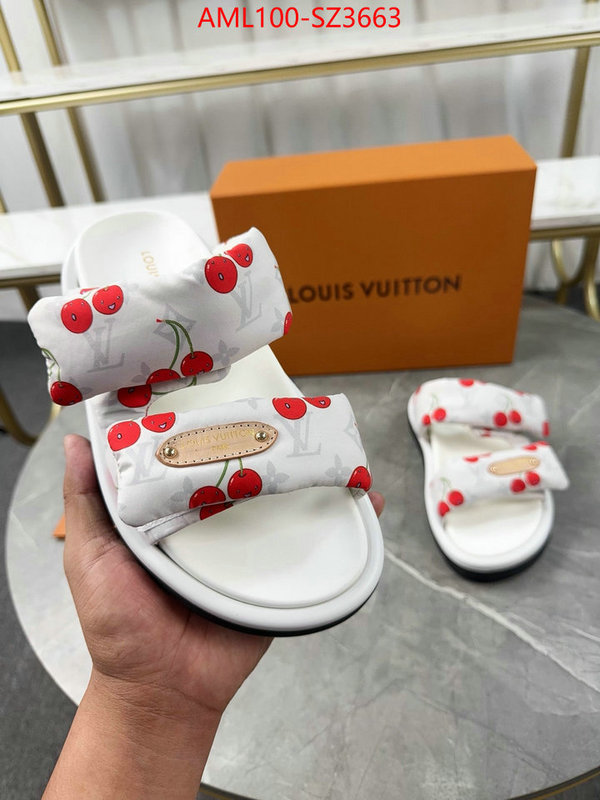 Women Shoes-LV how to buy replcia ID: SZ3663 $: 100USD