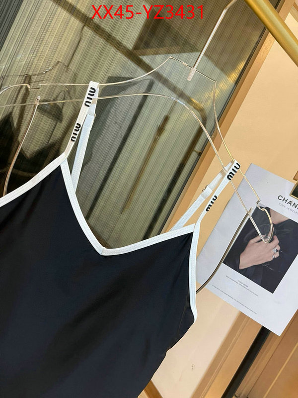 Swimsuit-Miu Miu buy luxury 2024 ID: YZ3431 $: 45USD