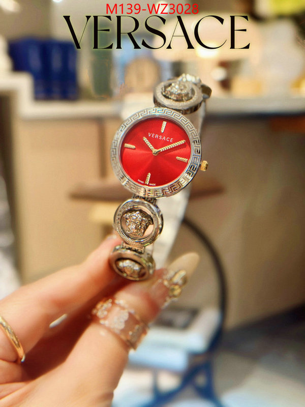 Watch(4A)-Versace wholesale sale ID: WZ3028 $: 139USD
