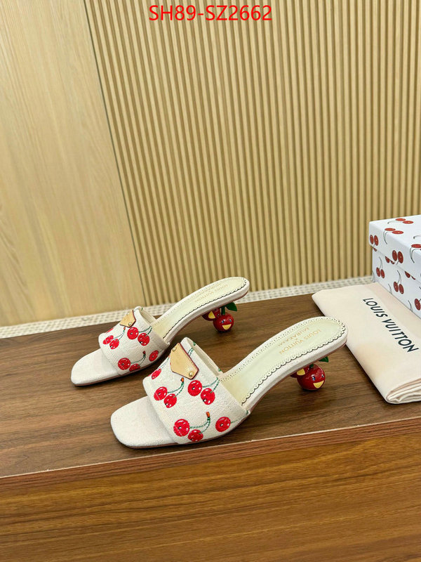 Women Shoes-LV the quality replica ID: SZ2662 $: 89USD