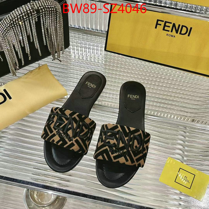 Women Shoes-Fendi replica wholesale ID: SZ4046 $: 89USD