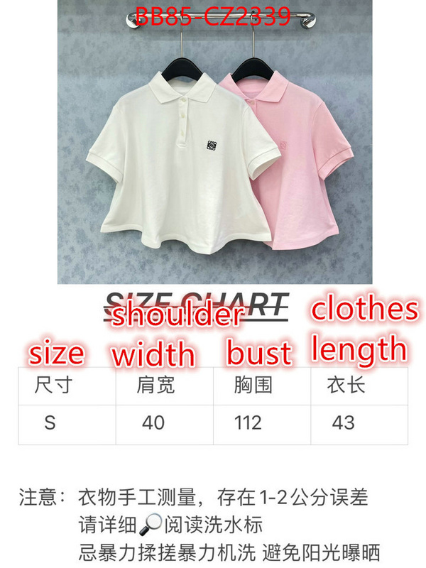 Clothing-Loewe replcia cheap from china ID: CZ2339 $: 85USD