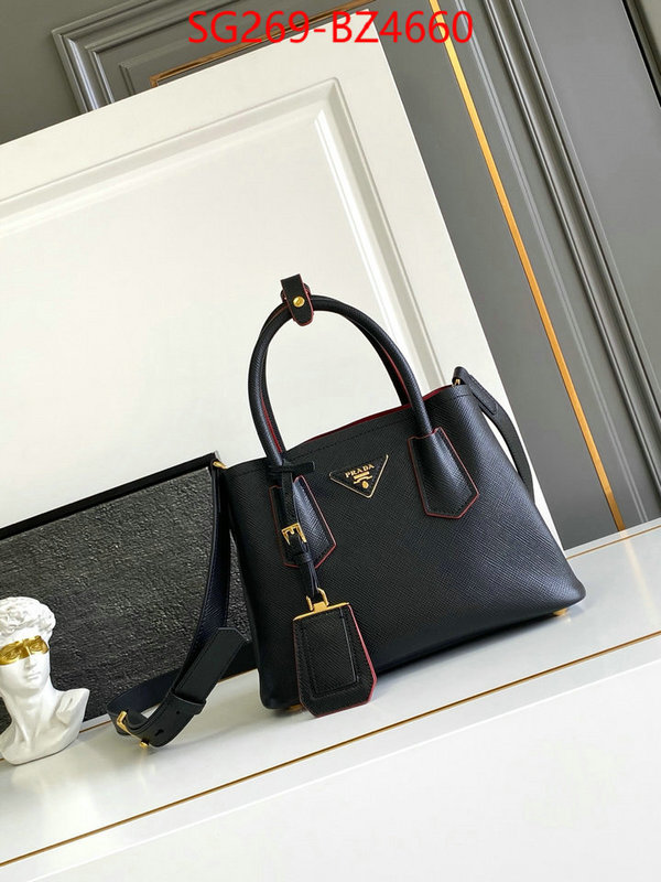 Prada Bags(TOP)-Handbag- first top ID: BZ4660 $: 269USD,