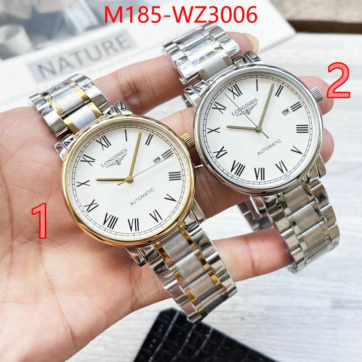 Watch(4A)-Longines wholesale imitation designer replicas ID: WZ3006 $: 185USD-shoes yupoo Watch(4A)-Longines wholesale imitation designer replicas ID: WZ3006 $: 185USD