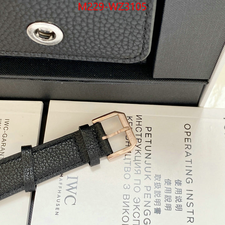 Watch(TOP)-IWC where to buy the best replica ID: WZ3105 $: 229USD