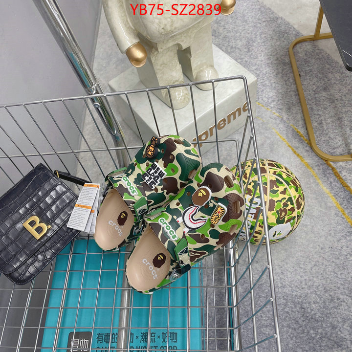 Men Shoes-Crocs replica aaaaa designer ID: SZ2839 $: 75USD