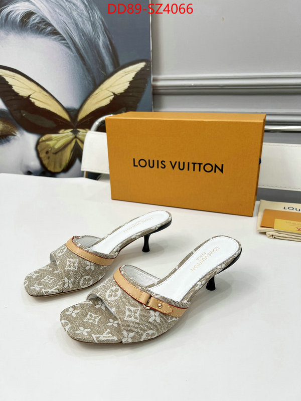 Women Shoes-LV luxury fashion replica designers ID: SZ4066 $: 89USD