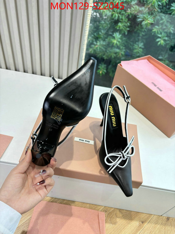 Women Shoes-Miu Miu practical and versatile replica designer ID: SZ2045 $: 129USD