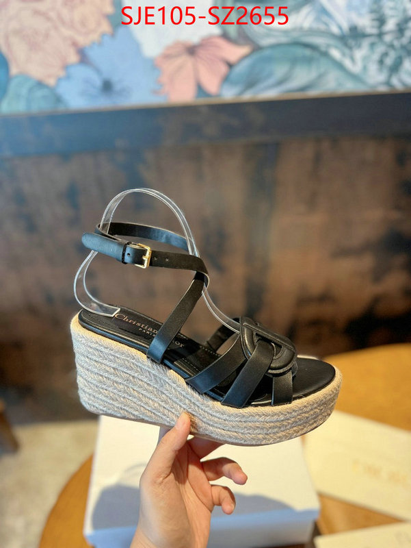 Women Shoes-Dior cheap high quality replica ID: SZ2655 $: 105USD