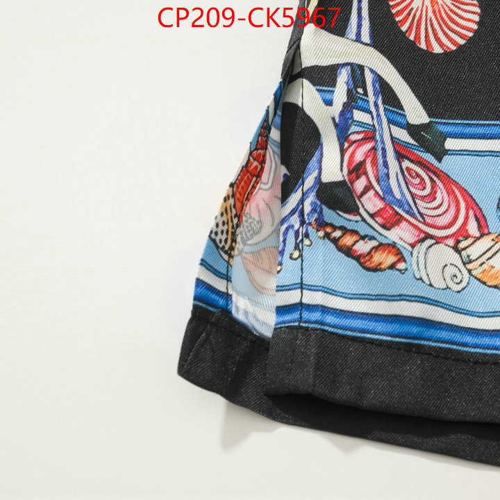 Clothing-Versace fashion replica ID: CK5967 $: 209USD