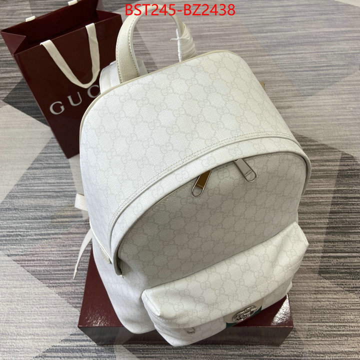 Gucci Bags(TOP)-Backpack- what's the best to buy replica ID: BZ2438 $: 245USD,