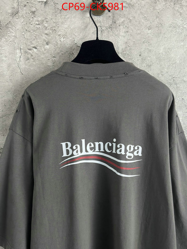 Clothing-Balenciaga sale outlet online ID: CK5981 $: 69USD