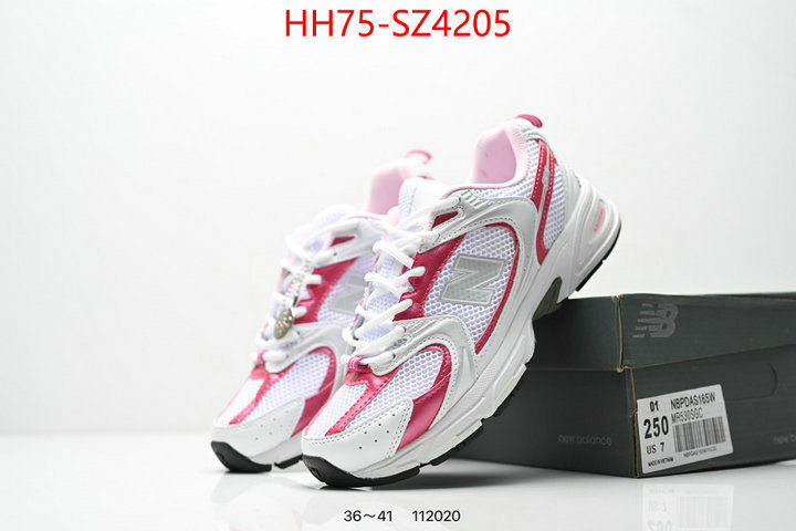 Women Shoes-New Balance the best quality replica ID: SZ4205 $: 75USD