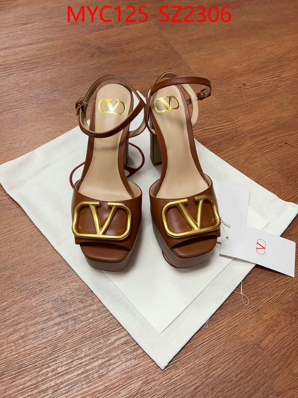 Women Shoes-Valentino best knockoff ID: SZ2306 $: 125USD