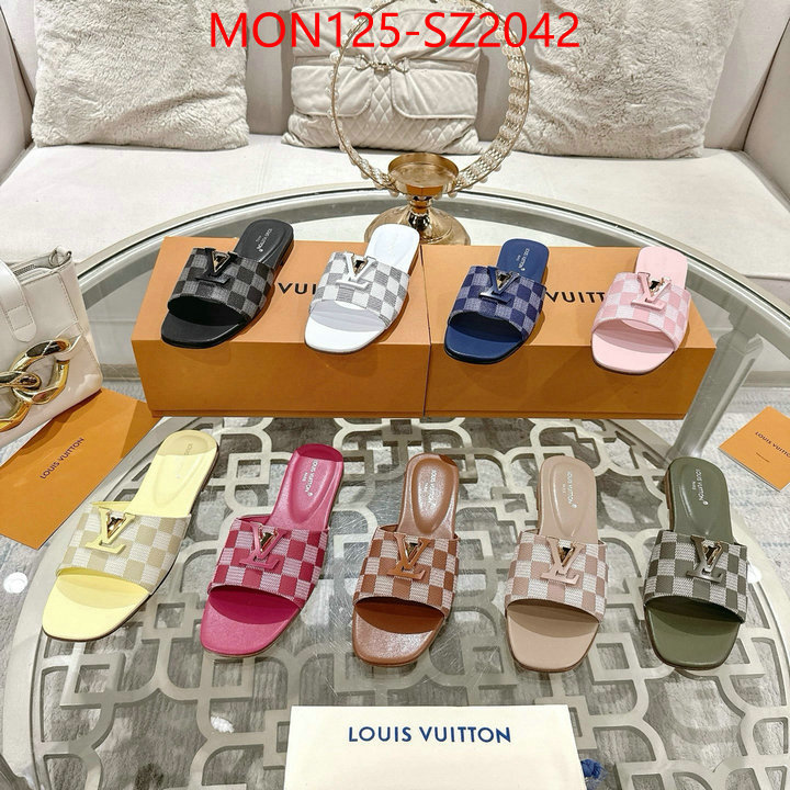 Women Shoes-LV high quality replica designer ID: SZ2042 $: 125USD