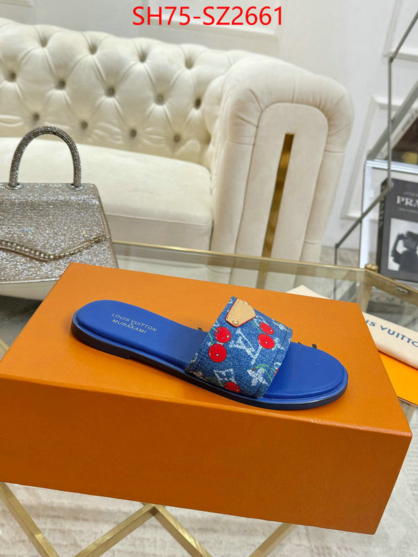 Women Shoes-LV top grade ID: SZ2661 $: 75USD