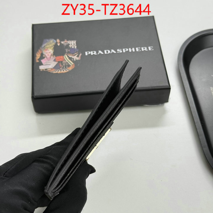 Prada Bags(4A)-Wallet wholesale ID: TZ3644 $: 35USD,