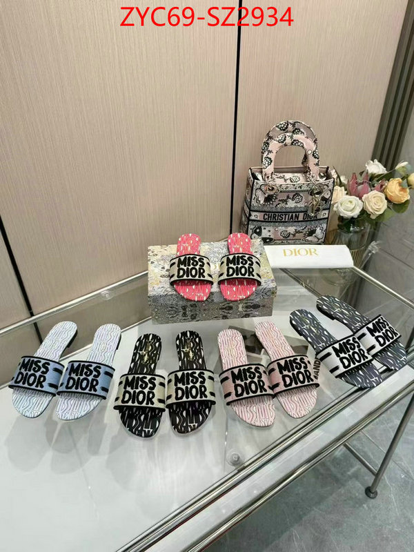 Women Shoes-Dior wholesale imitation designer replicas ID: SZ2934 $: 69USD