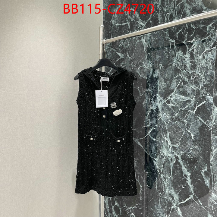 Clothing-Chanel high quality happy copy ID: CZ4720 $: 115USD