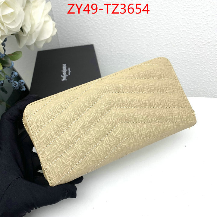YSL Bags(4A)-Wallet- shop cheap high quality 1:1 replica ID: TZ3654 $: 49USD,
