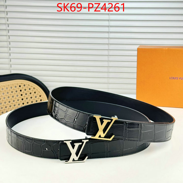 Belts-LV luxury 7 star replica ID: PZ4261 $: 69USD