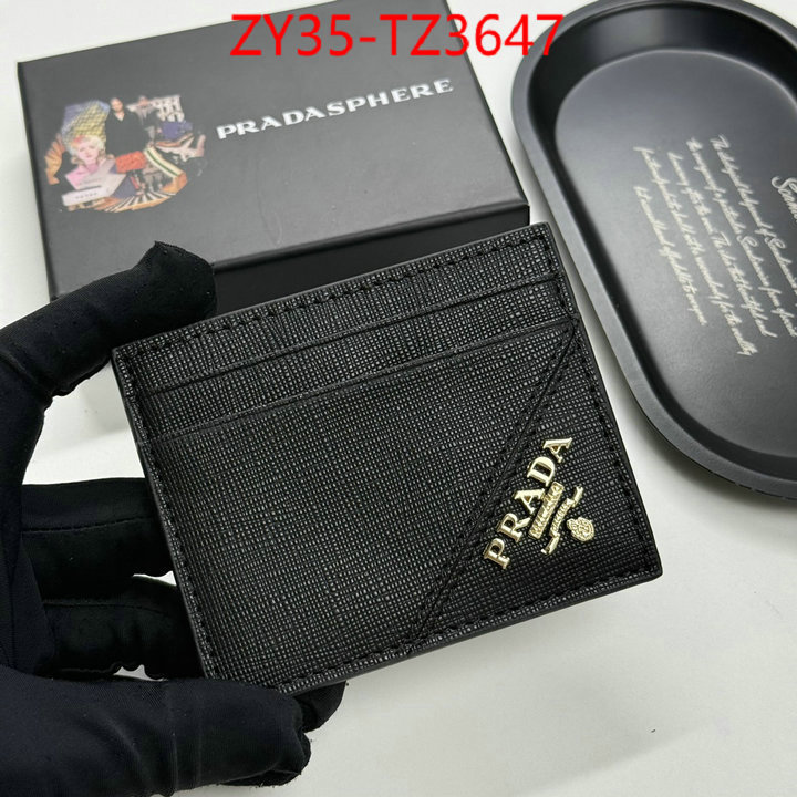 Prada Bags(4A)-Wallet shop designer replica ID: TZ3647 $: 35USD,