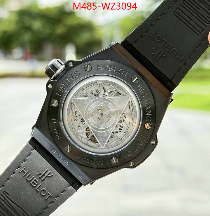 Watch(TOP)-Hublot how can i find replica ID: WZ3094 $: 485USD