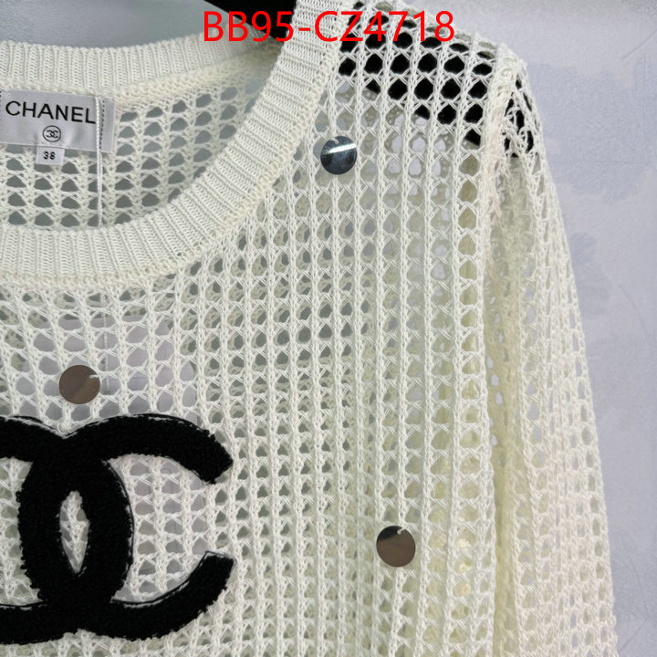 Clothing-Chanel 1:1 ID: CZ4718 $: 95USD