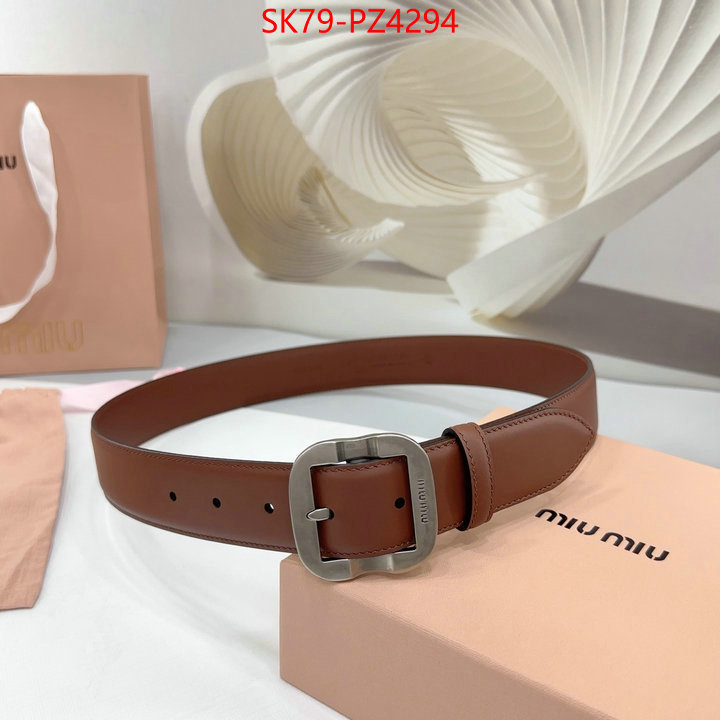 Belts-MIU MIU where can i buy ID: PZ4294 $: 79USD