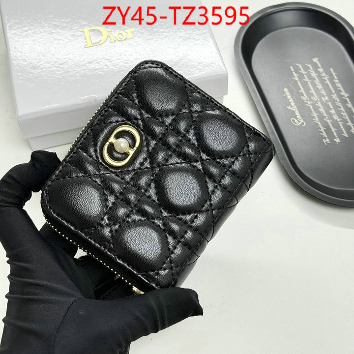 Dior Bags(4A)-Wallet- 1:1 clone ID: TZ3595 $: 45USD,