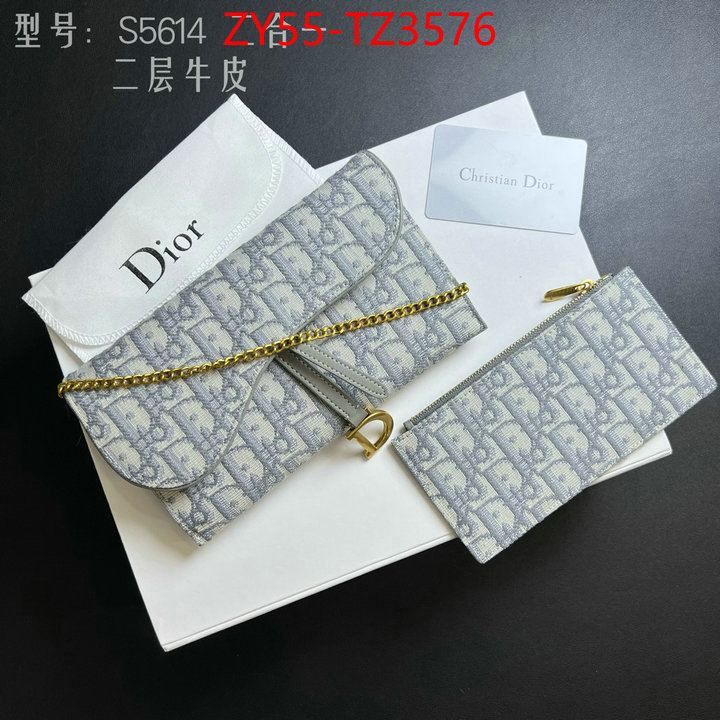Dior Bags(4A)-Wallet- quality aaaaa replica ID: TZ3576 $: 55USD,