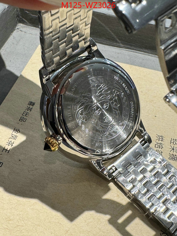 Watch(4A)-Versace knockoff highest quality ID: WZ3026 $: 125USD