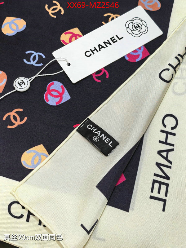 Scarf-Chanel top sale ID: MZ2546 $: 69USD