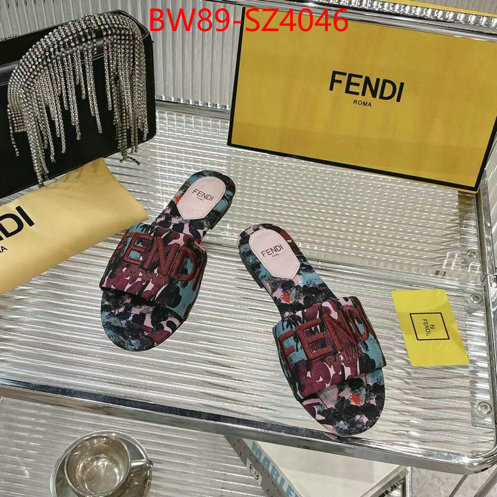 Women Shoes-Fendi replica wholesale ID: SZ4046 $: 89USD