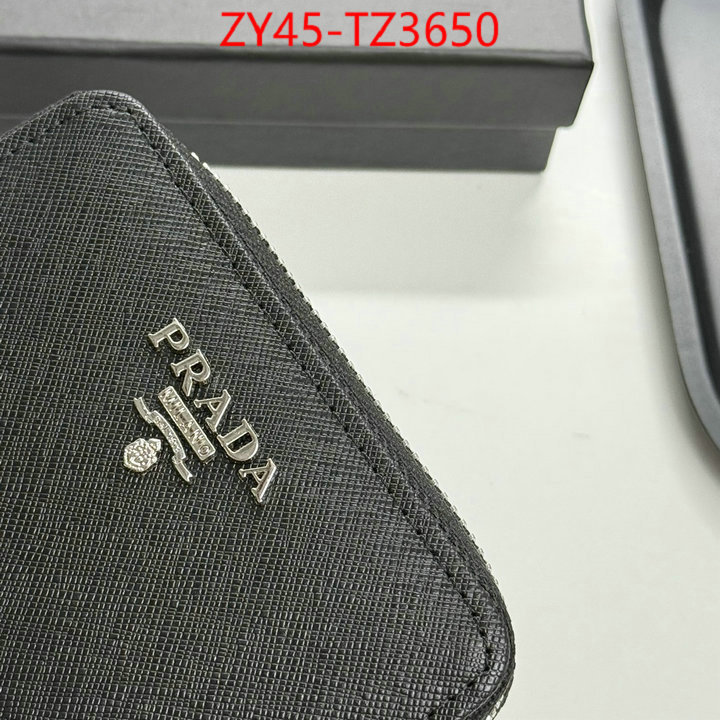 Prada Bags(4A)-Wallet top quality replica ID: TZ3650 $: 45USD,