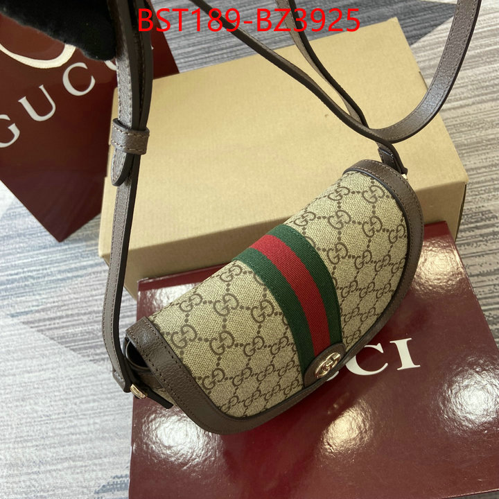 Gucci Bags(TOP)-Crossbody- counter quality ID: BZ3925 $: 189USD,