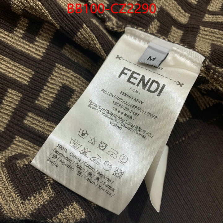 Clothing-Fendi where could you find a great quality designer ID: CZ2290 $: 100USD