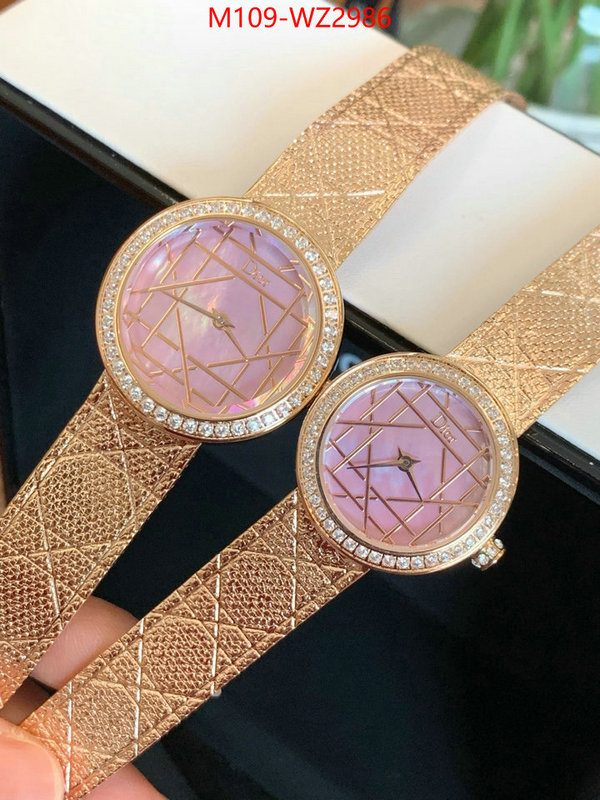 Watch(4A)-Dior quality aaaaa replica ID: WZ2986 $: 109USD