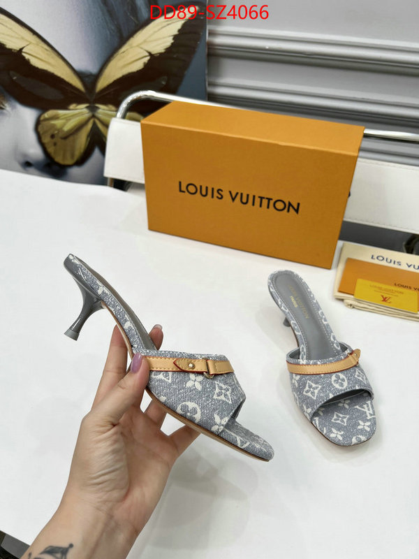 Women Shoes-LV luxury fashion replica designers ID: SZ4066 $: 89USD