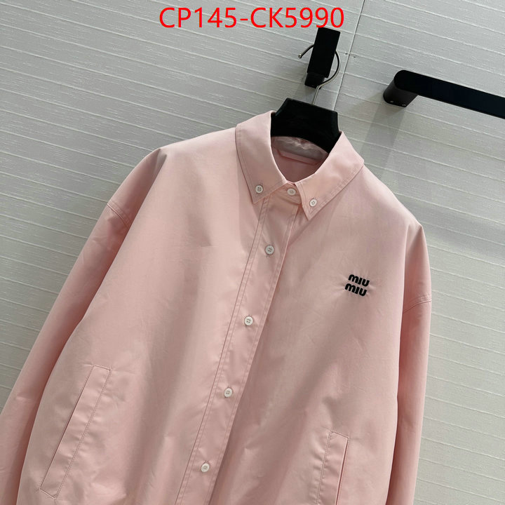 Clothing-MIU MIU what 1:1 replica ID: CK5990 $: 145USD