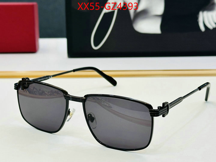 Glasses-Cartier luxury fake ID: GZ4393 $: 55USD