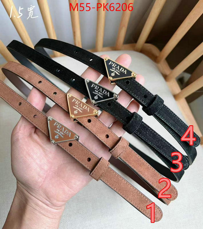 Belts-Prada luxury cheap replica ID: PK6206 $: 55USD