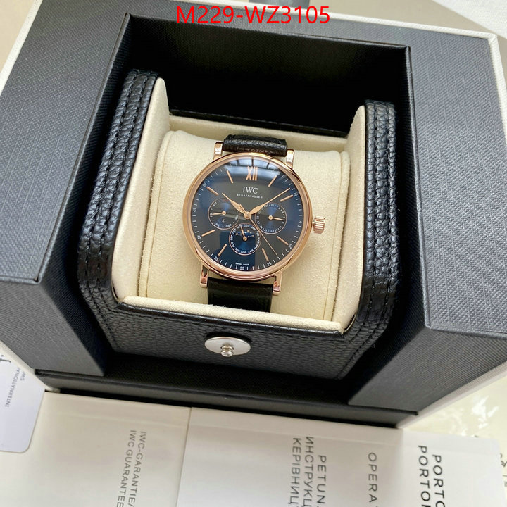 Watch(TOP)-IWC where to buy the best replica ID: WZ3105 $: 229USD